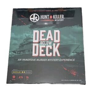 Hunt A Killer Dead Below Deck Strategy Game Immersive Storytelling New Sealed